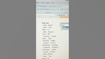 🔥 Remove Extra Spaces in Excel | TRIM Function Explained,#shorts,#excel,#exceltutorial