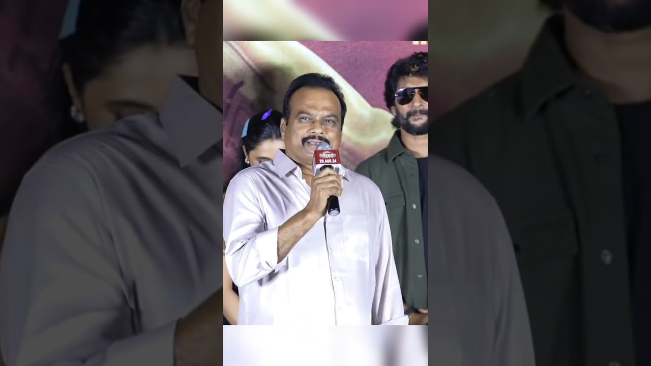 OG craze at Saripodaa Sanivaram trailer lunch event || natural star Nani ||  Power Star Pawan Kalyan
