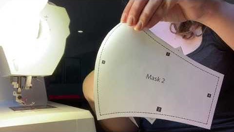 NEW VIDEO IN DESCRIPTION: Olson Mask Sewing Tutorial