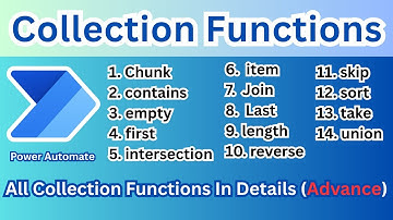 All About Collection Functions In Power Automate