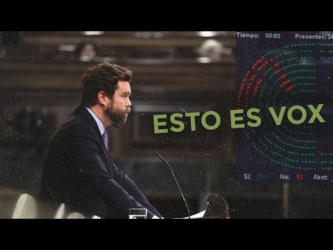 'Esto es VOX' La voz de millones de españoles en el Congreso