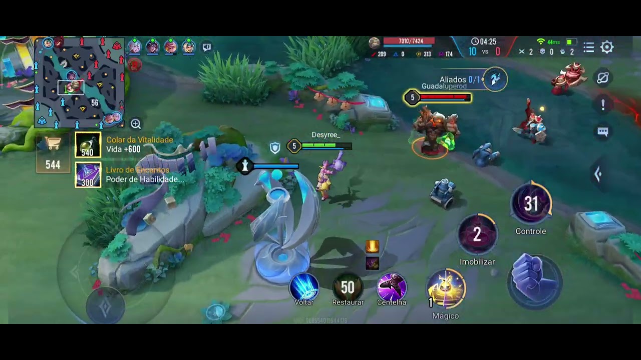 AOV spammer Bonnie ez mid @moba @ArenaofValor 