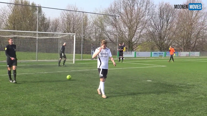 De strafschoppenserie van de bekerwedstrijd (1/4 finale) RKSV Minor-RKSV Mierlo Hout 31-03-2019