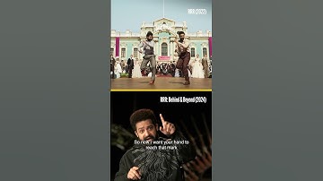 #RRR iconic scene: behind the craft! #Rajamouli #Jr.NTR #RamCharan #imdb #shorts