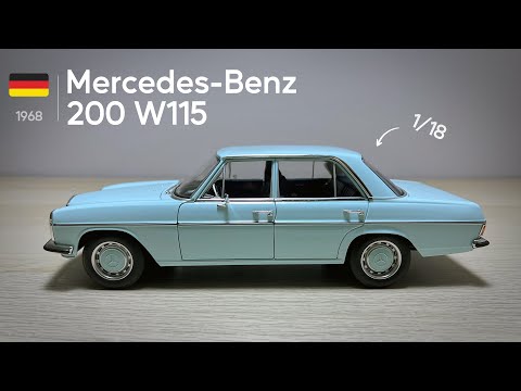 Miniature Mercedes-Benz 200 W115 