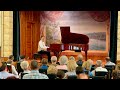 Americana Pianist ADAM SWANSON in "Showboat" Medley, Lincoln Hall, Foxburg, PA, Sun, July 14, 2024