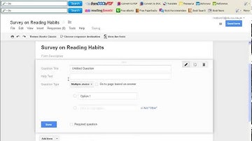How to Make an Online Questionnaire