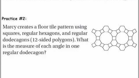 Geometry - 6.1 The Polygon Angle-Sum Theorems (corrected)