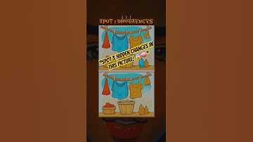 “Only 1% Can Spot All 3 Differences in 10 Seconds! 👀🔥” #shorts #trending #puzzle #viral