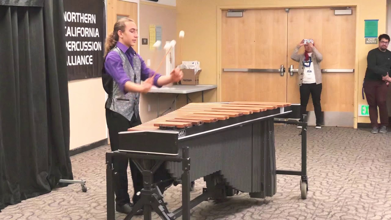 2018 NCPA Marimba I&E Logan Gammill