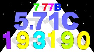 Numbers Rush VS Number Merge Run: Level Up Numbers (Math Games) screenshot 3