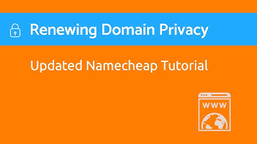 How to Manually Renew Expiring Domain Privacy with Namecheap