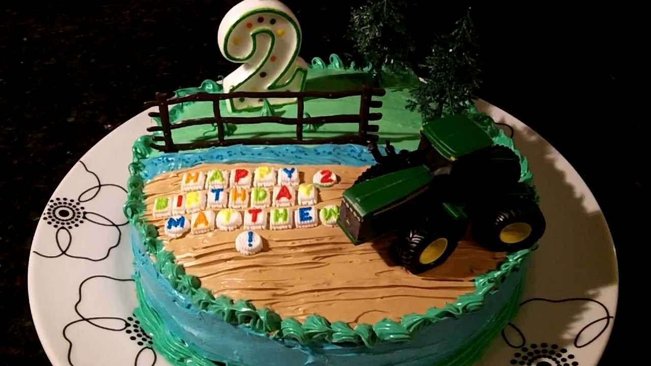 John Deere Cake Topper Youtube