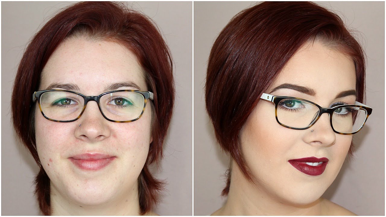 Full Glam Makeup For Glasses Client Tutorial Hooded Eyes