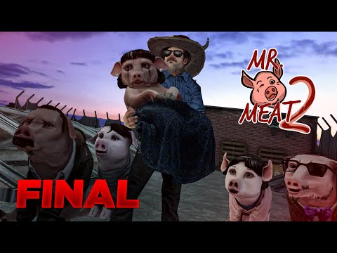 TÜM AİLE KURTULDU! HELİKOPTER İLE KAÇTIK! 🐷 | Mr. Meat 2