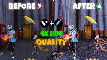 FREE FIRE 4K QUALITY TUTORIAL || PC LIKE QUALITY TUTORIAL FOR IOS/ANDROID IN 2025 || FRANKY 007