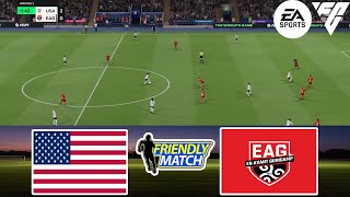 FC 24 - USA W vs En avant de Guingamp W 21\/10\/2025 - Friendly Match - Gameplay PS | Full Highlight