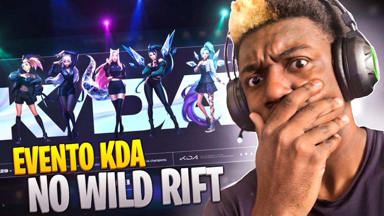 SAIU! EVENTO KDA + NOVAS SKINS | WILD RIFT - YouTube