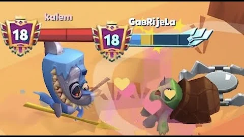 Shelly fights against Finn with PHEROMONE ESSENCE ...