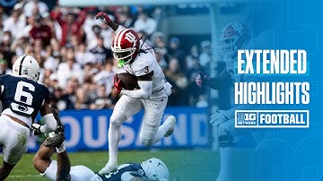 Indiana at Penn State | EXTENDED HIGHLIGHTS | Big Ten Football | 11/08/2025