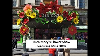Walk Through 2024 Macy's Flower Show featuring DIOR in New York City