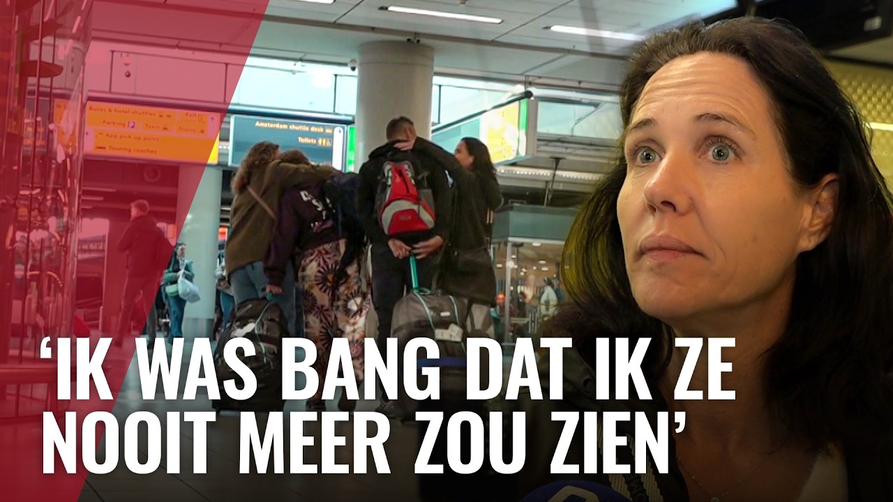 Repatriëringsvlucht landt uit het Midden-Oosten op Schiphol