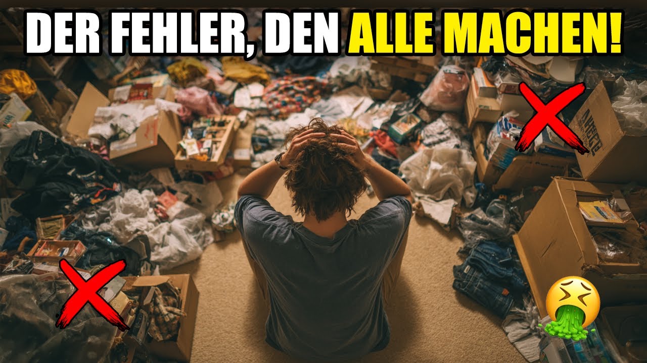 MINIMALISMUS: Du hast dein HAUS FALSCH organisiert! (Deshalb herrscht CHAOS) – Korrigiere HEUTE!