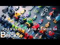 Lego Avengers Mech Armor | Speed Build | ASMR