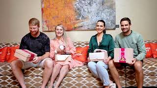 Watch the SRH players charm their loved ones with the Dazller Beauty Kit.