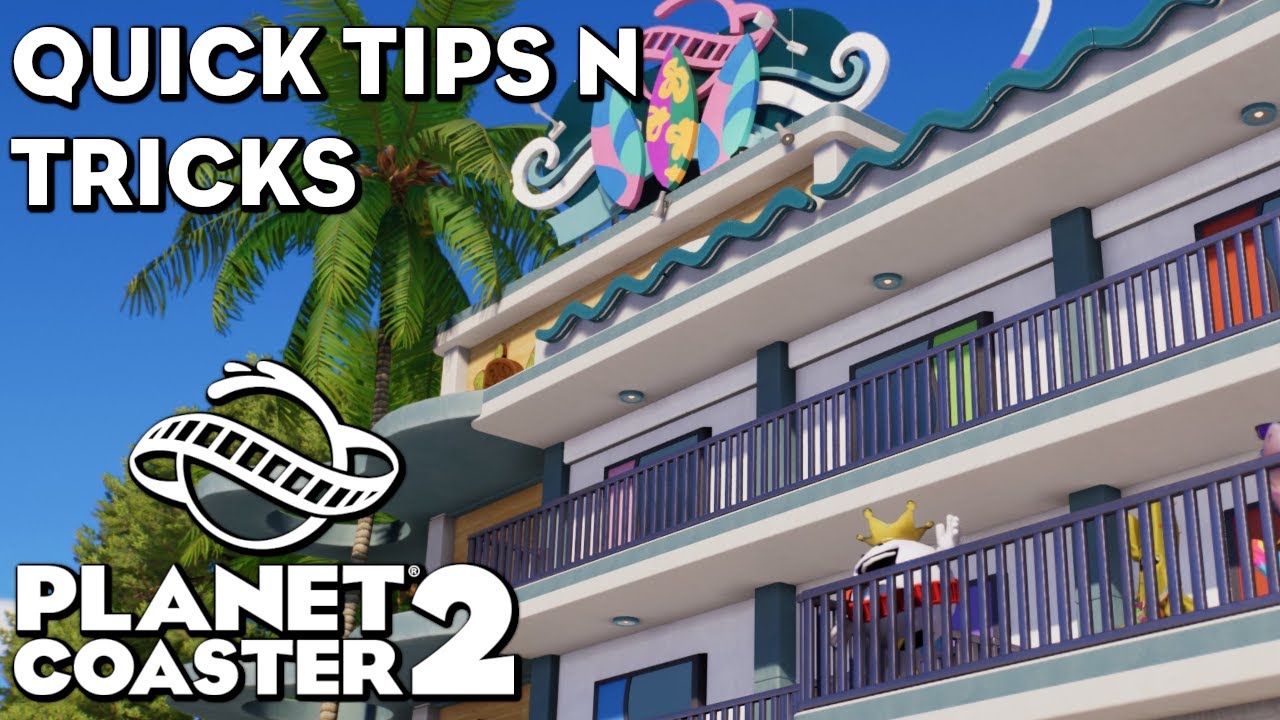 Как строить проще и быстрее! | Planet Coaster 2 | Советы и хитрости