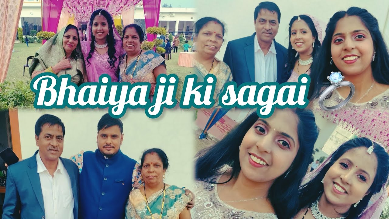 Bhaiya ji ki Sagai | UP wedding series | @The_Mansi_Diaries 