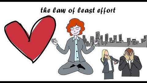 The law of least effort : do nothing and accomplish everything