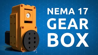 3D Printed NEMA 17 Precision Gearbox with Position Feedback!