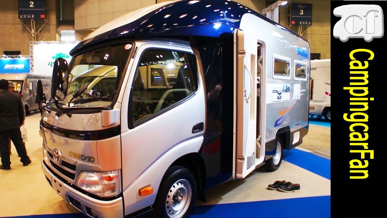スワロー アルミシェルと低重心ボディが軽快な走行を実現したカムロードキャブコン Japanese Motorhome Camping Car Youtube