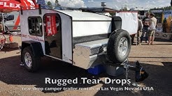 {$65 a night} Rent a tear drop trailer from Rugged Tear Drops in Las Vegas 