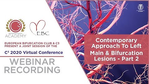 Contemporary Approach To Left Main & Bifurcation Lesions Webinar Part 2