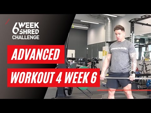 Chris Rigby's 6 Week Shred | Advanced Workout 4 Week 6