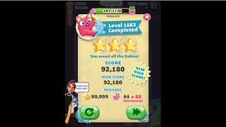 Bubble Mania level 1863 ⭐️⭐️⭐️