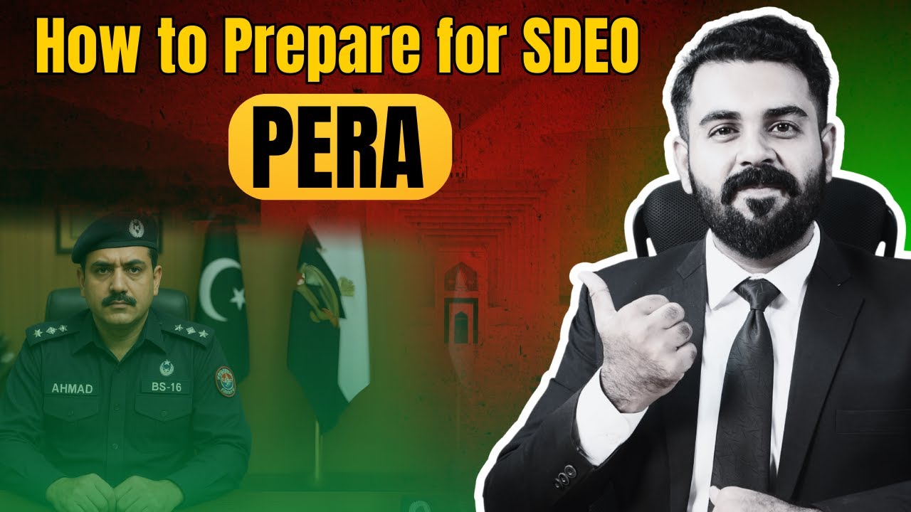 HOW TO PREPARE SDEO PERA LAW PAPER | LEARNUP PAKISTAN