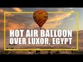 Hot Air Balloon Over Luxor Egypt