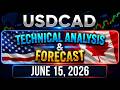 USDCAD Forecast and Technical Analysis for June 15, 2026