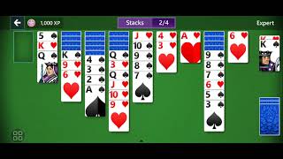 July 14, 2026 | Spider | Expert Challenge | Microsoft Solitaire Collection | Daily Challenges screenshot 2