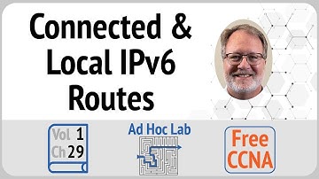 Practice Right Now! IPv6 Connected and Local Routes / (Vol 1 Ch 29 Sec 1)