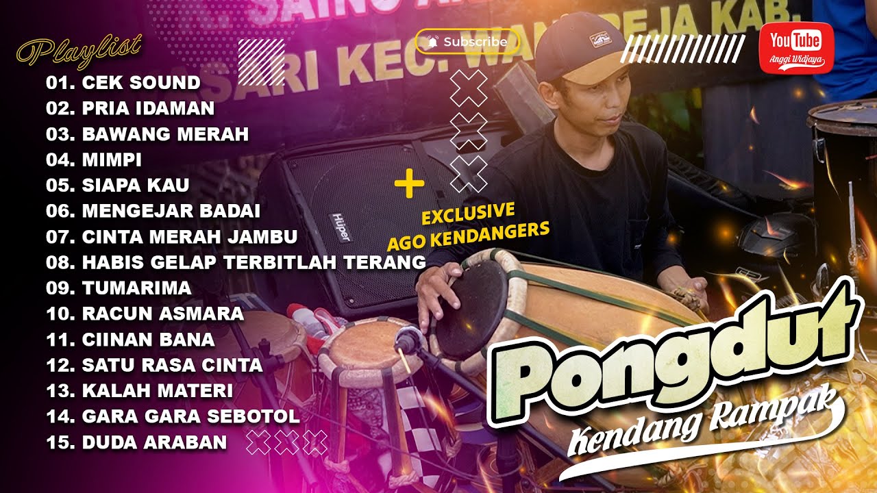 KOLEKSI MP3 105 - FULL ALBUM PONGDUT KENDANG RAMPAK TERBARU REVISTA CINTA MERAH JAMBU 2025