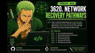 🚀 LeetCode 3620 – Network Recovery Pathways | Graph + DFS + Optimization | C++ Solution