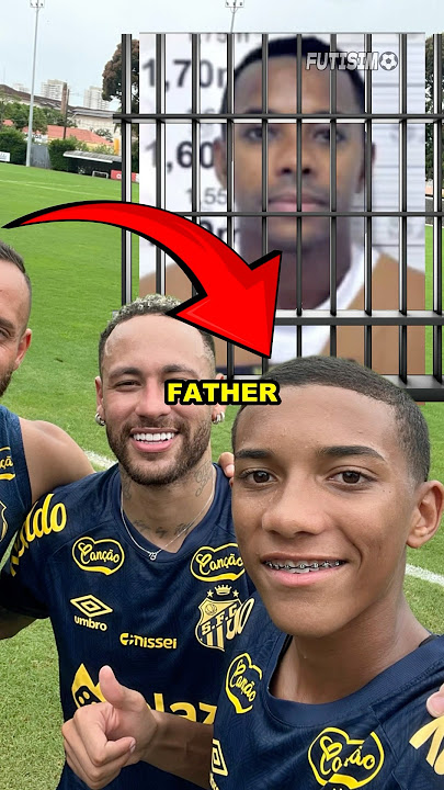 How Neymar is guiding Robinho’s son ❤️🤩 #shorts