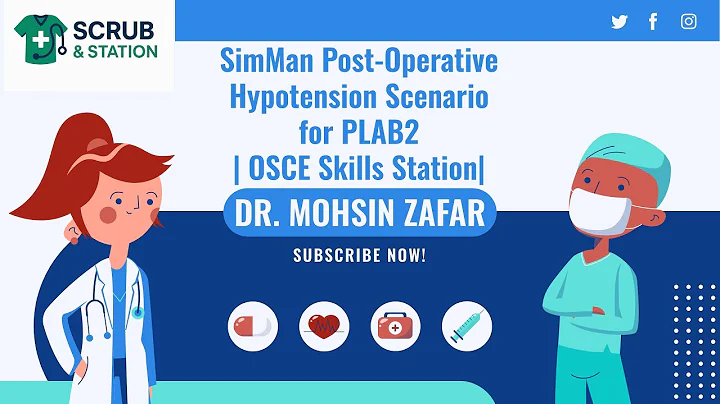 SimMan Post-operative Hypotension Scenario for PLAB2 | OSCE Skills Station