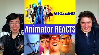 REACTING to *Megamind* BEST SUPERHERO?? (Movie Commentary) Animator Reacts