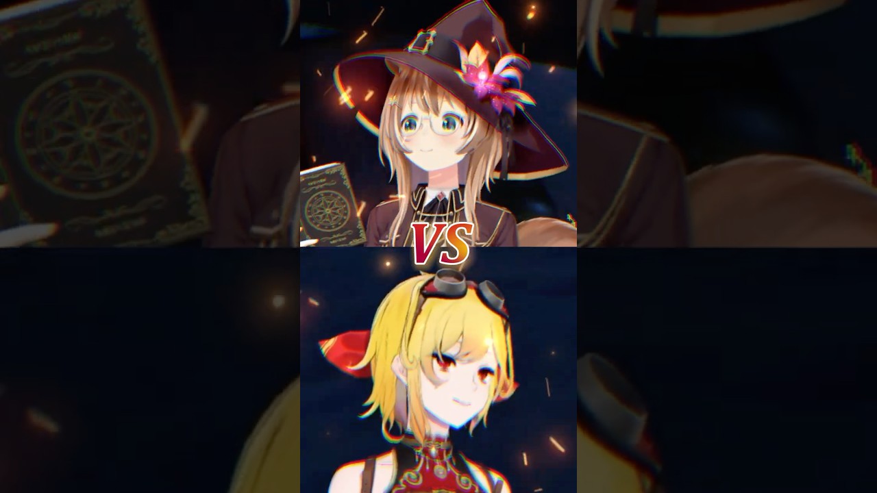 Mage Battle of the Century #Magic #spell #hololive #Ayunda_Risu #Kaela