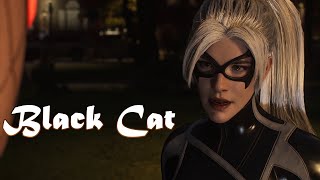 Miles Morales helping Black Cat